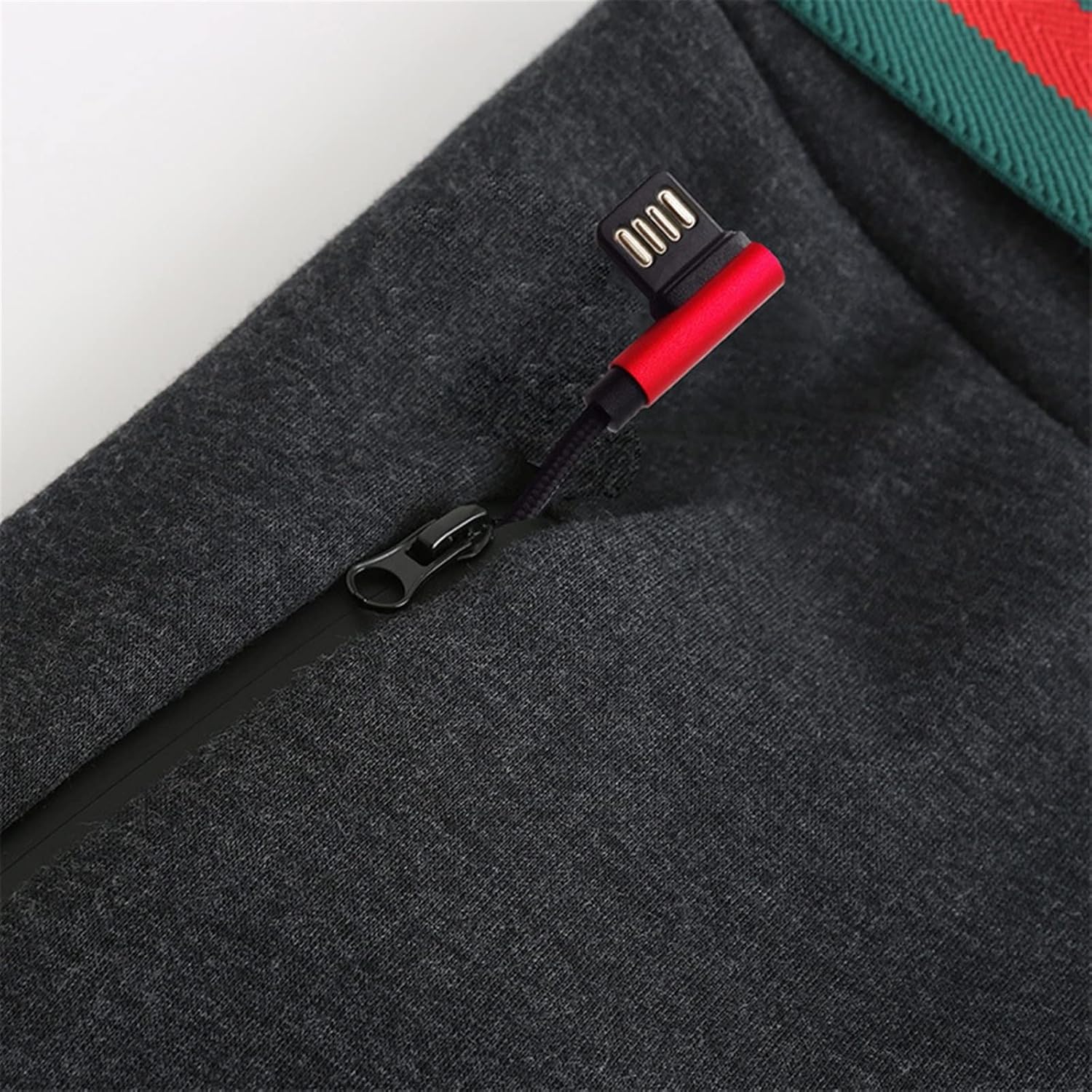 Women's Electric Heated Trousers - 8 Heating Areas, 3 Temperature Control, Waterproof Winter USB Rechargeable Warm Thermal Leggings Pants for Outdoors Skiing Camping Hiking