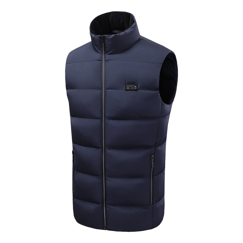4 Control 21 Carbon Fiber Heating Pads Heated Body Warmer Vest for Women Men 3 Heat Adjustable Electric USB Charging Thermal Gilet