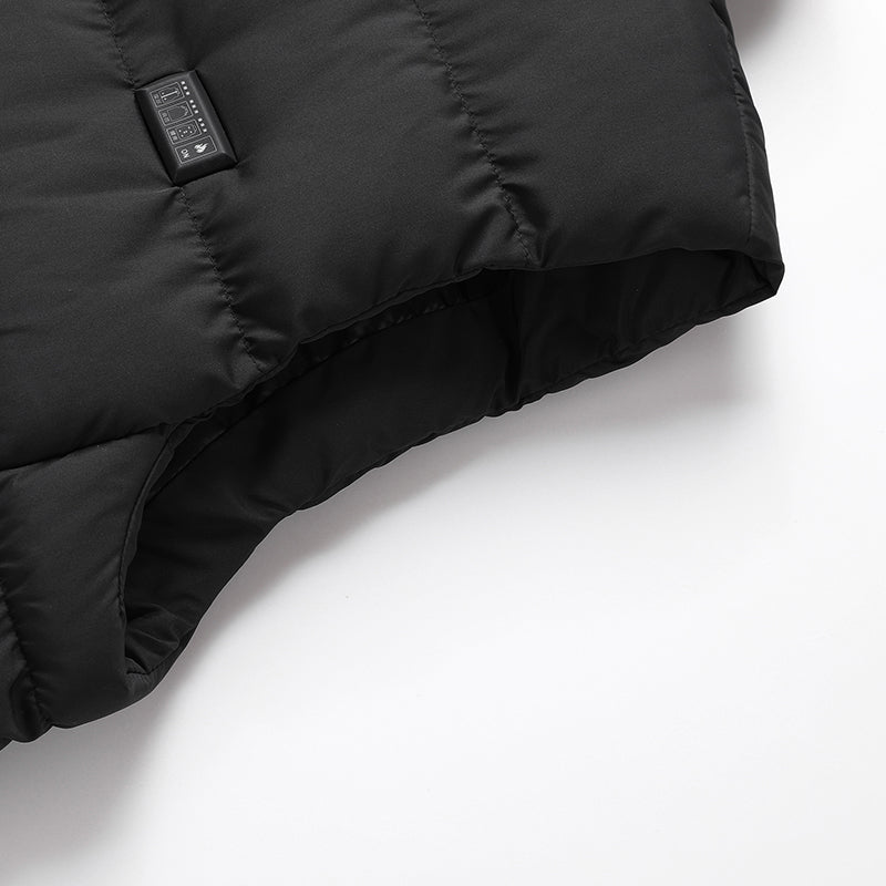 4 Control 21 Carbon Fiber Heating Pads Heated Body Warmer Vest for Women Men 3 Heat Adjustable Electric USB Charging Thermal Gilet