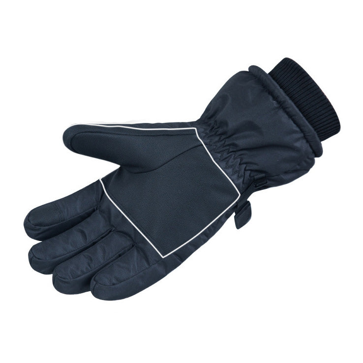 7.4V 2*3000mAh Electric Rechargeable Heated Ski Gloves for Women Men 3 Heating Levels Touchscreen Thermal Gloves for Hiking Riding Motorcycling