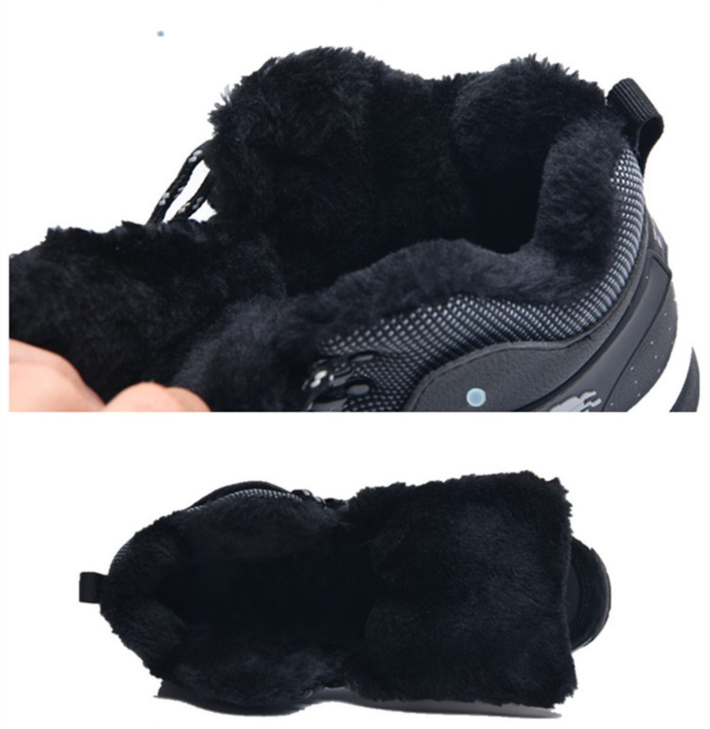 Electric Rechargeable Heated Sneakers for Women Men With 2*6000mAh Rechargeable Batteries, 3-Level Heating Models, 40℃-65℃ Winter Shoes for Indoor Outdoor Activities