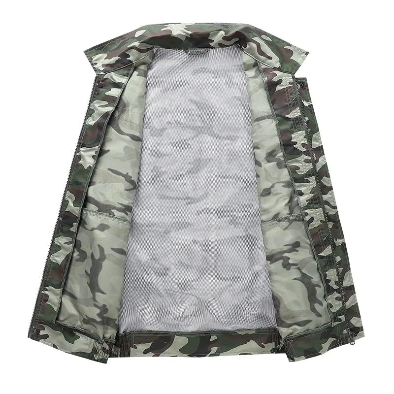 Summer Cooling Jacket with 2 Fans 3-Speed Settings Breathable Fabric Comfort Safety Reflective Strips Sun Protection Refrigeration Air Conditioning Clothes for Hot Weather
