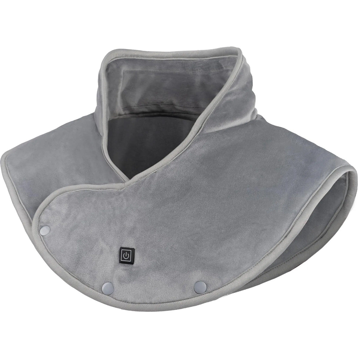 3-Zone Heated Shawl Neck and Shoulder Heated Pad Soft Fabric 3 Adjustable Temperature Electric Heated Scarf