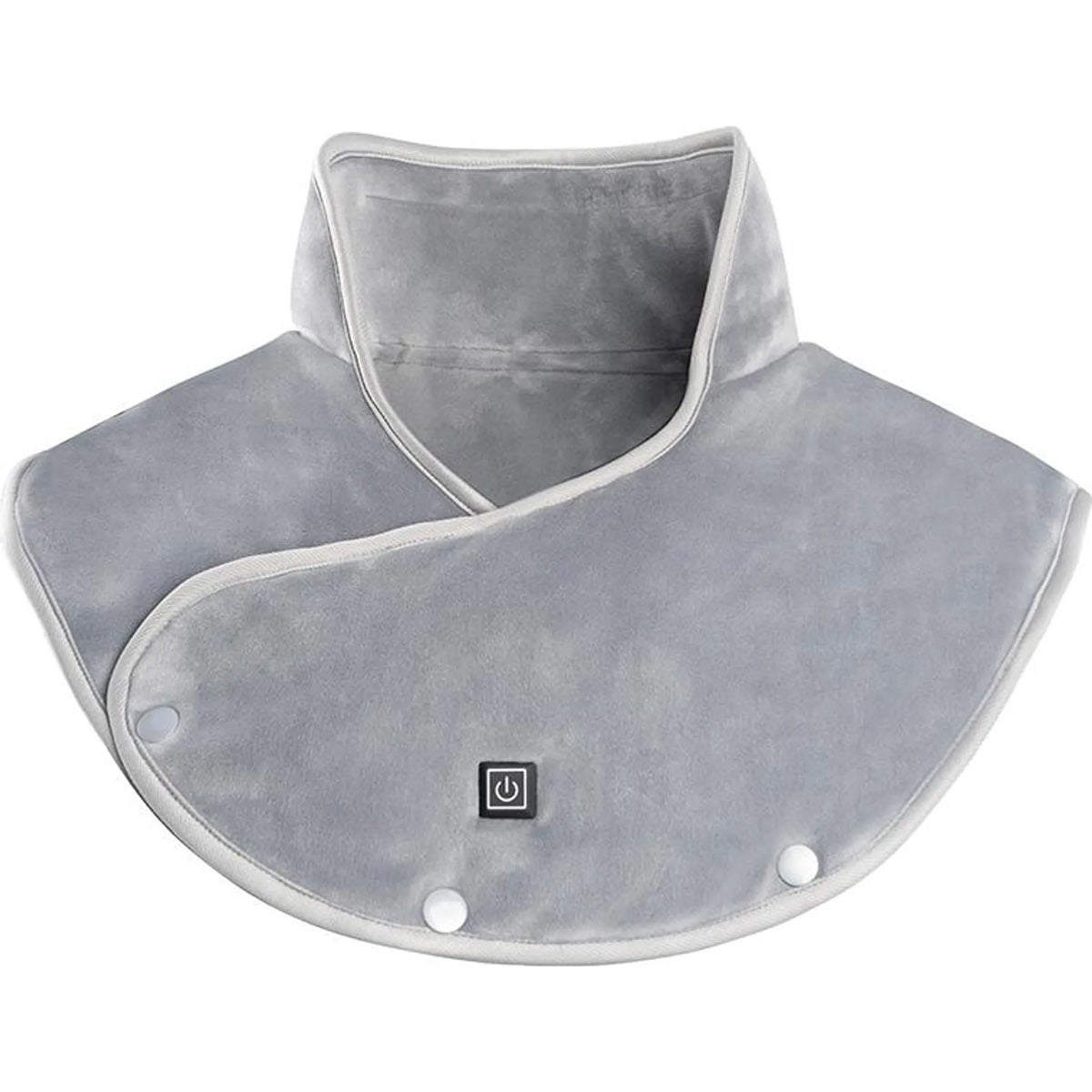 3-Zone Heated Shawl Neck and Shoulder Heated Pad Soft Fabric 3 Adjustable Temperature Electric Heated Scarf